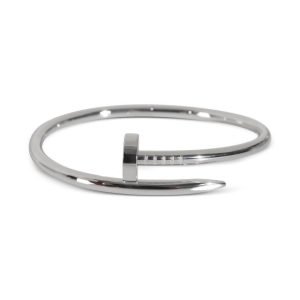 cartier bracelet in silver