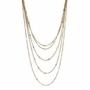 Five layers necklace
