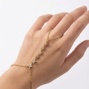 Royal stars hand chain