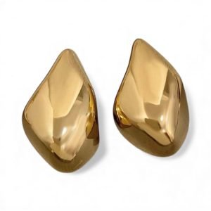 Melting hoops earring