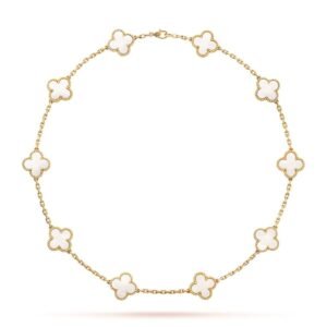 Van Cleef Necklace In White