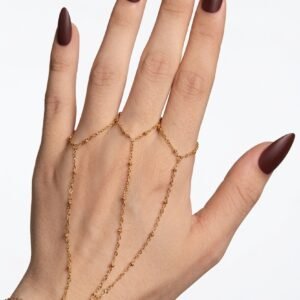 The Lumina Web Hand Chain